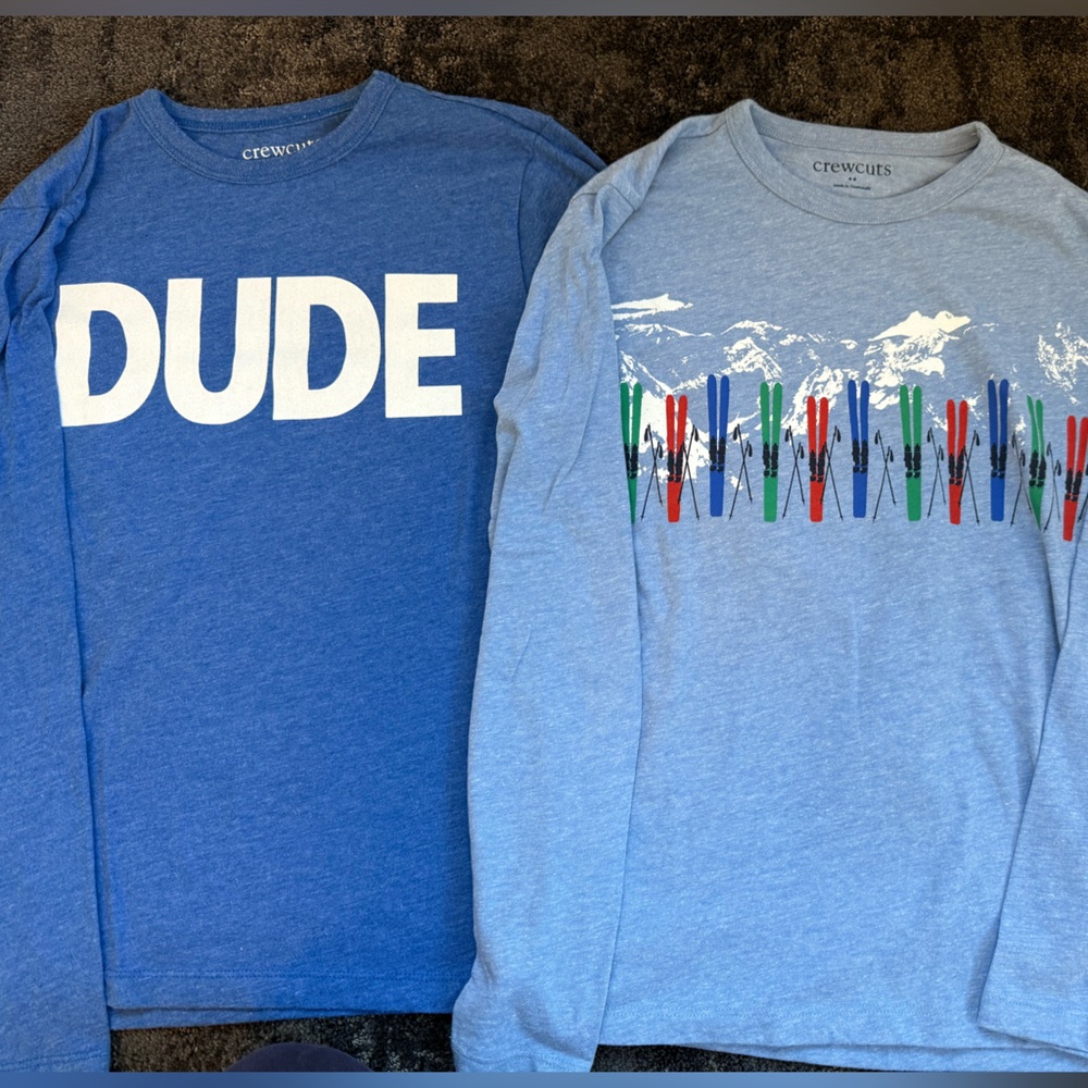 Crewcuts Long sleeve 2 Shirts bundle